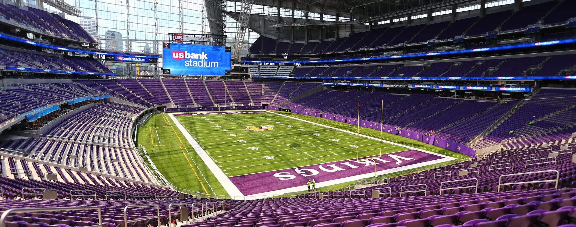 Technology integration for stadiums, arenas and entertainment venues
